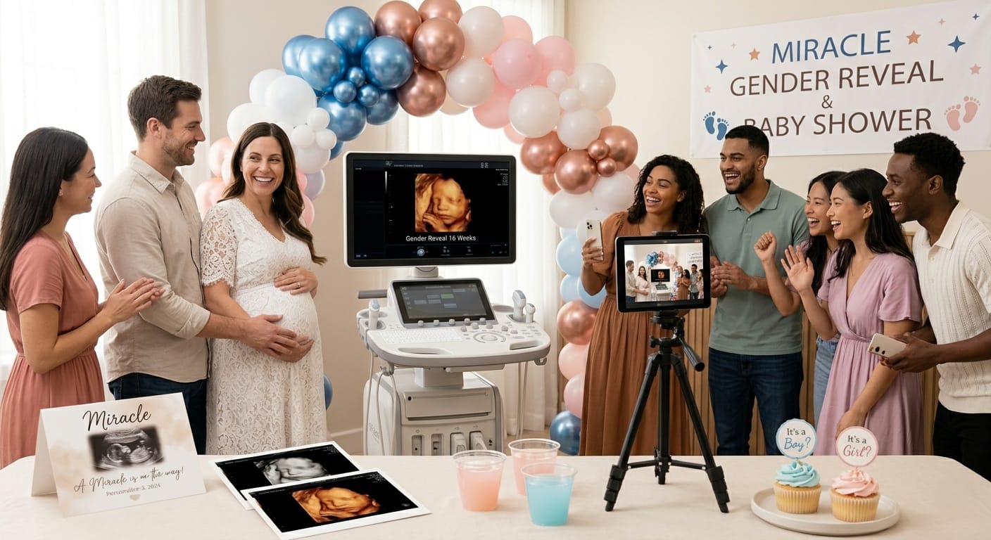 miracle gender reveal miracle ultrasound spa